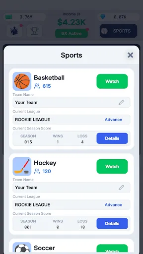 Скриншот 7 — Sport Star - Team Manager Idle