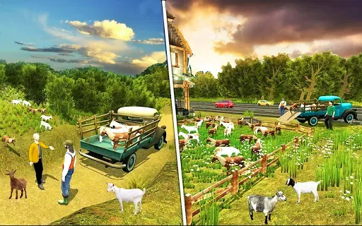Скриншот 1 — Farm Simulator Goat Game