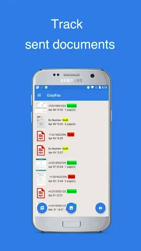 Скриншот 4 — Easy Fax - Send Fax from Phone