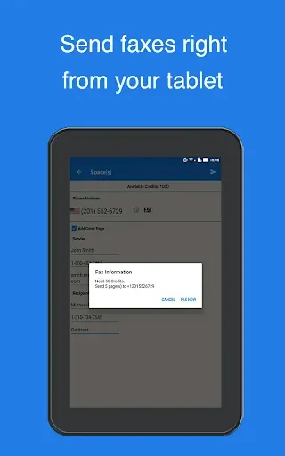 Скриншот 5 — Easy Fax - Send Fax from Phone