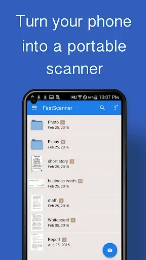 Скриншот 1 — Fast Scanner - PDF Scan App