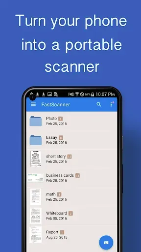 Скриншот 1 — Fast Scanner : PDF Scan App