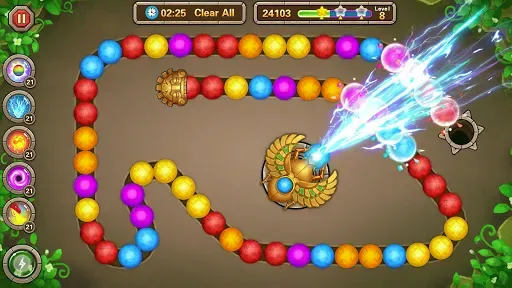 Скриншот 1 — Jungle Marble Blast