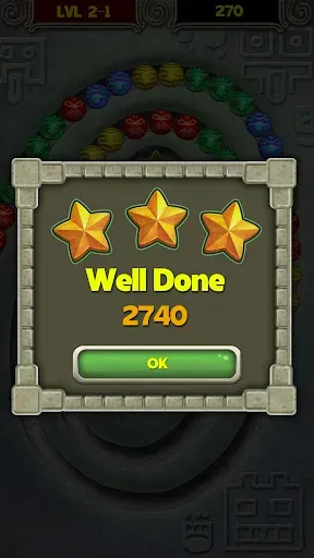 Скриншот 4 — Jungle Marble Blast Lite
