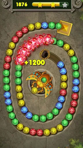 Скриншот 6 — Jungle Marble Blast Lite