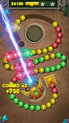 Скриншот 7 — Jungle Marble Blast Lite