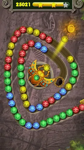 Скриншот 8 — Jungle Marble Blast Lite