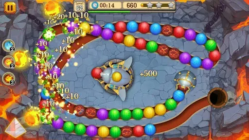 Скриншот 1 — Jungle Marble Blast 2