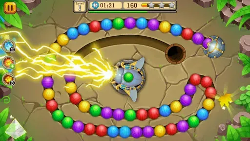 Скриншот 5 — Jungle Marble Blast 2