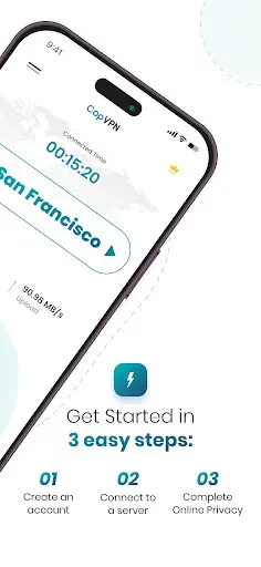 Скриншот 2 — CopVPN – Fast & Secure VPN