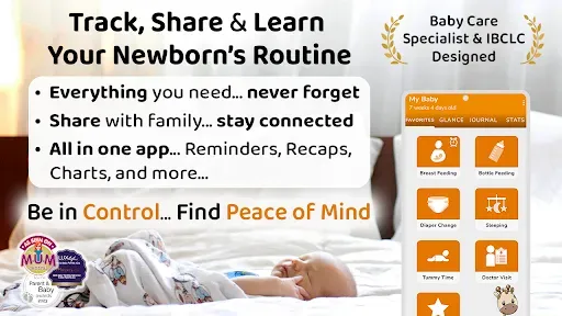 Скриншот 1 — Breastfeeding & Baby Tracker