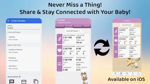 Скриншот 5 — Breastfeeding & Baby Tracker