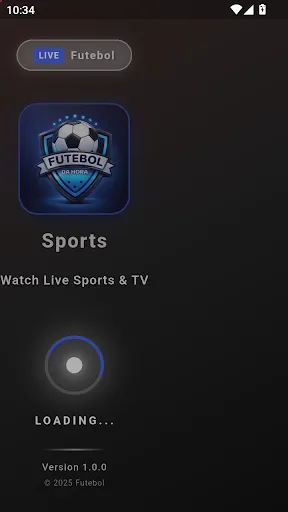 Скриншот 1 — Futebol da Hora - Ao Vivo