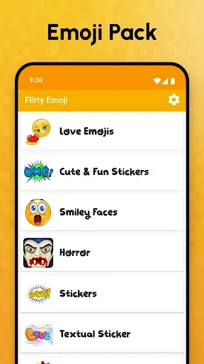 Скриншот 2 — Emoji & Stickers