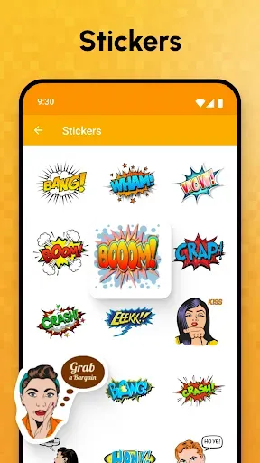 Скриншот 4 — Emoji & Stickers