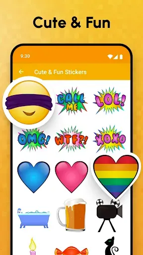 Скриншот 5 — Emoji & Stickers