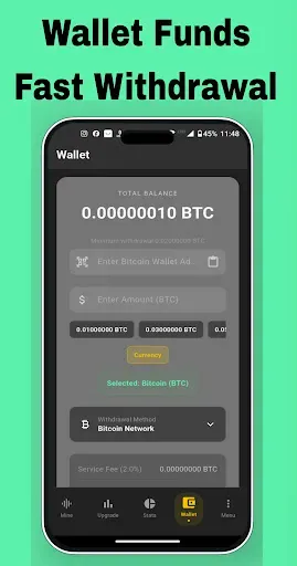 Скриншот 7 — Core Miner-Bitcoin Miner Cloud