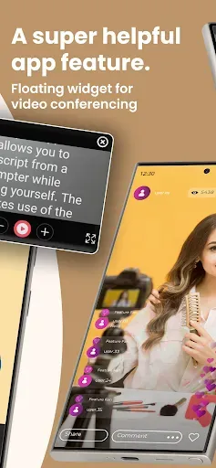 Скриншот 2 — Teleprompter with Video Audio