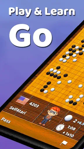 Скриншот 1 — Go Game - BadukPop