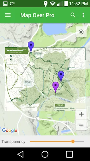 Скриншот 1 — Map Over Pro - Custom Overlays