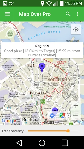 Скриншот 2 — Map Over Pro - Custom Overlays