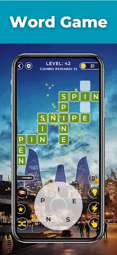 Скриншот 1 — AZbul Word Find