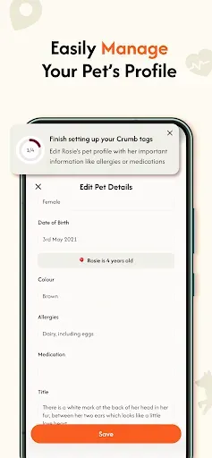 Скриншот 2 — Crumb: Keeping Your Pets Safe
