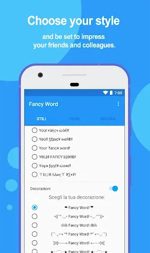 Скриншот 2 — Fancy Word - Stylish Text