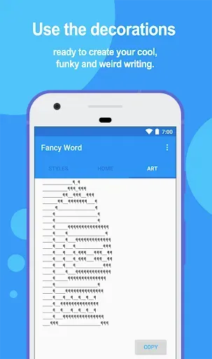 Скриншот 3 — Fancy Word - Stylish Text