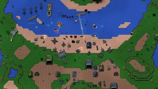 Скриншот 2 — Rusted Warfare - RTS Strategy