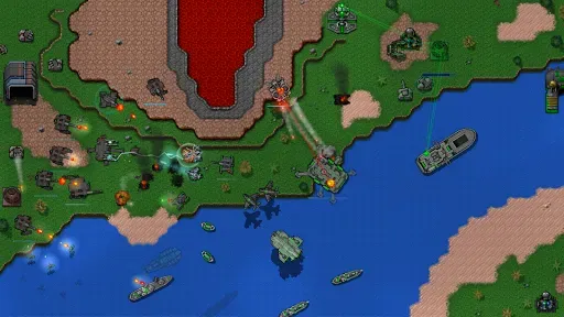 Скриншот 4 — Rusted Warfare - RTS Strategy