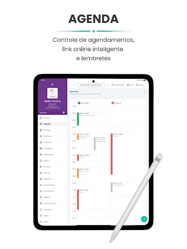 Скриншот 6 — Corthy: Agenda Salão e Gestão