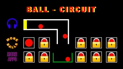 Скриншот 1 — Red Ball Run - The circuit jou