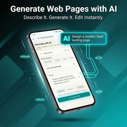 Скриншот 3 — WebEva: Build Websites & Code