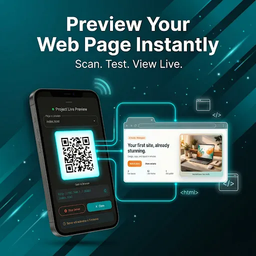 Скриншот 4 — WebEva: Build Websites & Code