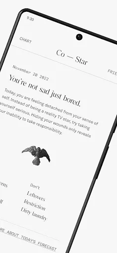 Скриншот 2 — Co–Star Personalized Astrology