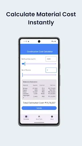 Скриншот 5 — Construction Cost Estimator