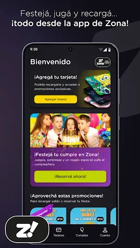 Скриншот 1 — Z! Zona Café, Comidas y Juegos