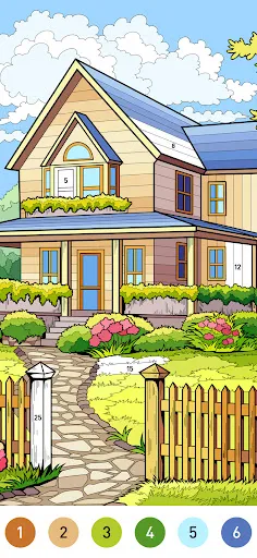 Скриншот 4 — Country Farm Coloring Book