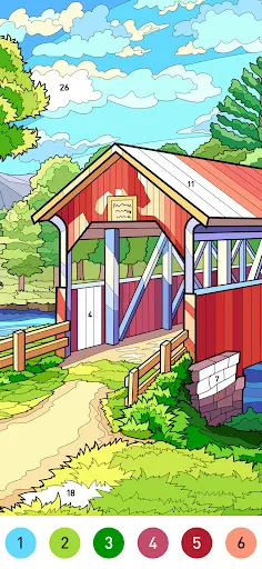 Скриншот 5 — Country Farm Coloring Book