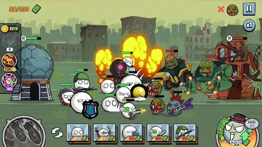 Скриншот 2 — Balls War: Conquer the World