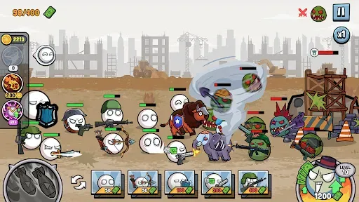 Скриншот 4 — Balls War: Conquer the World