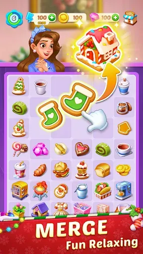 Скриншот 2 — County Story: Merge & Cooking