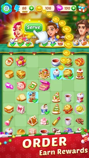 Скриншот 3 — County Story: Merge & Cooking