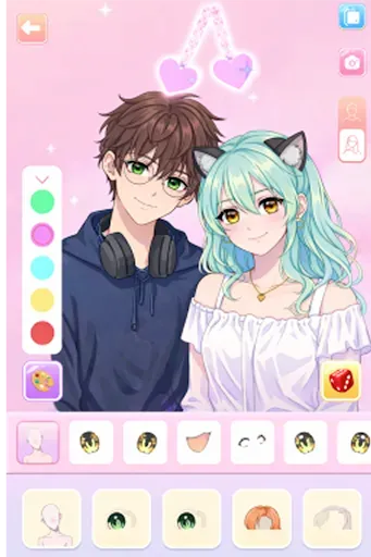 Скриншот 2 — Anime Couple: Avatar Maker