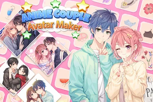 Скриншот 4 — Anime Couple: Avatar Maker