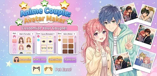Скриншот 8 — Anime Couple: Avatar Maker