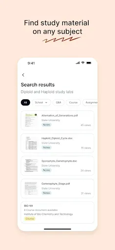 Скриншот 4 — Course Hero: AI Homework Help