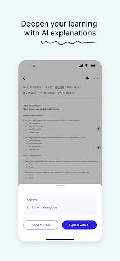 Скриншот 6 — Course Hero: AI Homework Help