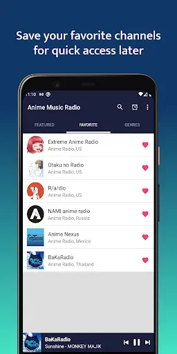 Скриншот 3 — Anime Music – Anime Radio 2026